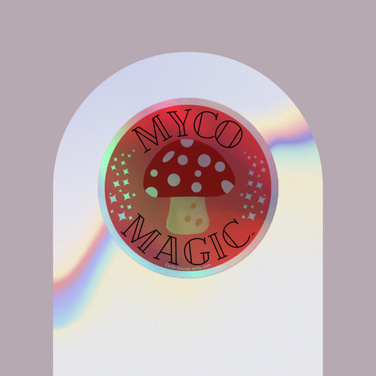 Myco Magic Holographic Sticker